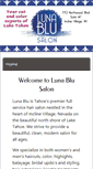 Mobile Screenshot of lunablutahoe.com