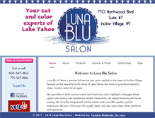 Tablet Screenshot of lunablutahoe.com